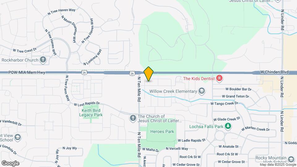 3098 W Everest St Map and Location Details