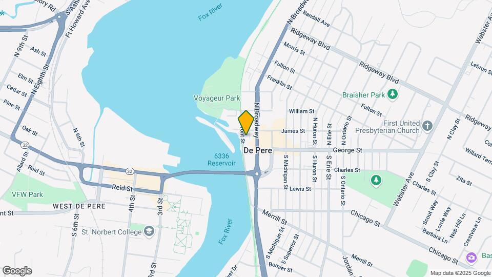 Fox River Terrace Mapa y Detalles de la Ubicación