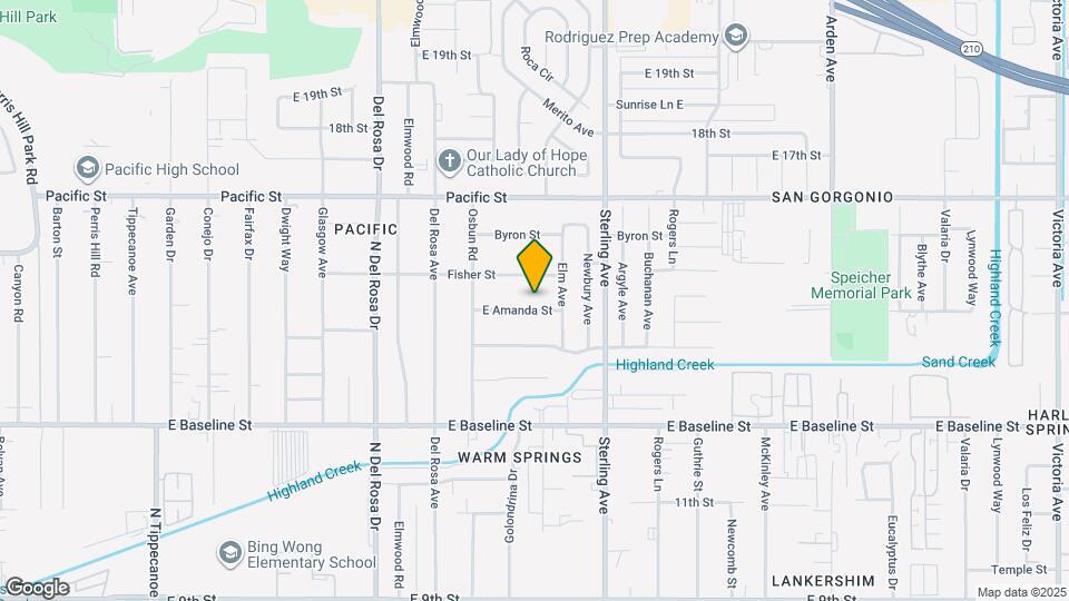 25574 E Amanda St Map and Location Details