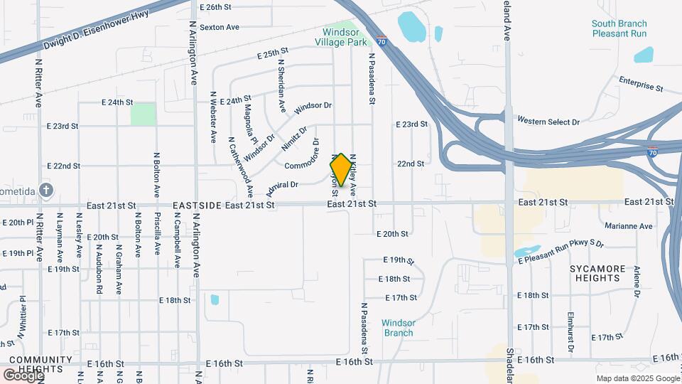 2115 N Kenyon St Map and Location Details