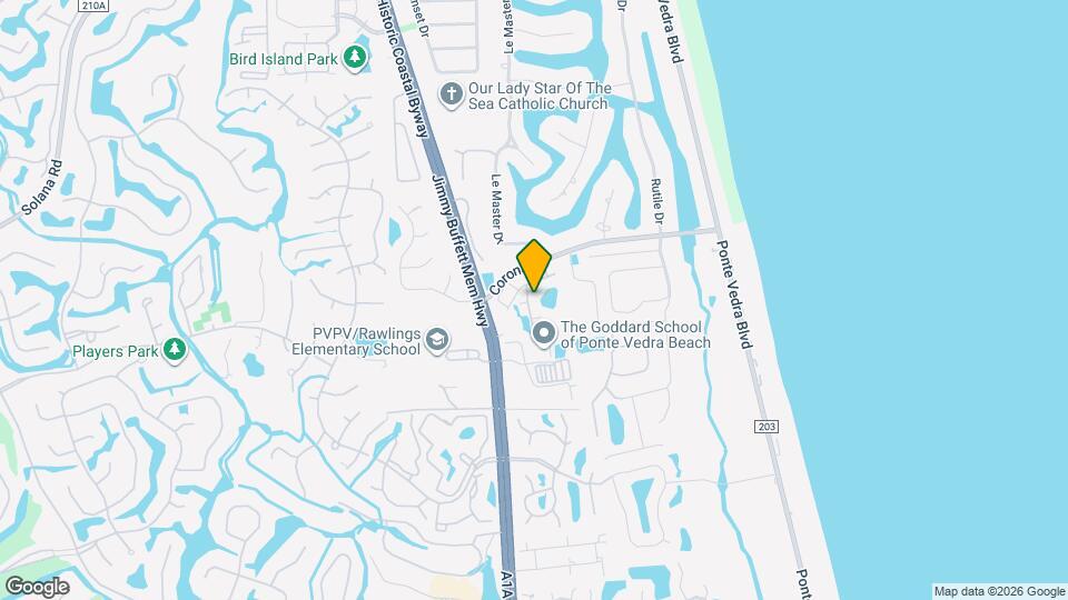 35 Ponte Vedra Colony Cir Map and Location Details