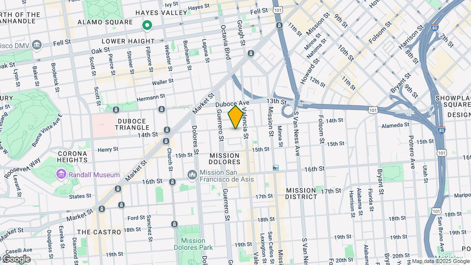 439 14th St Map and Location Details