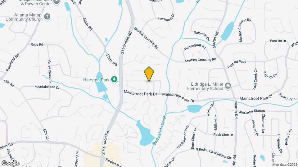 855 Arbor Hill Dr Map and Location Details