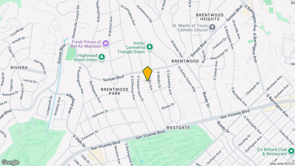 139 S Anita Ave Map and Location Details