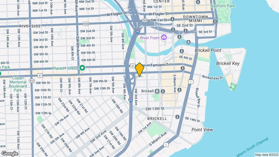 255 SW 9th St Map and Location Details