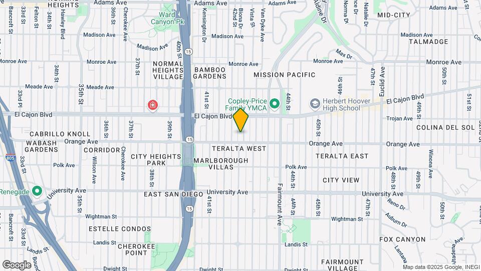 4224-4226 Copeland Ave Map and Location Details