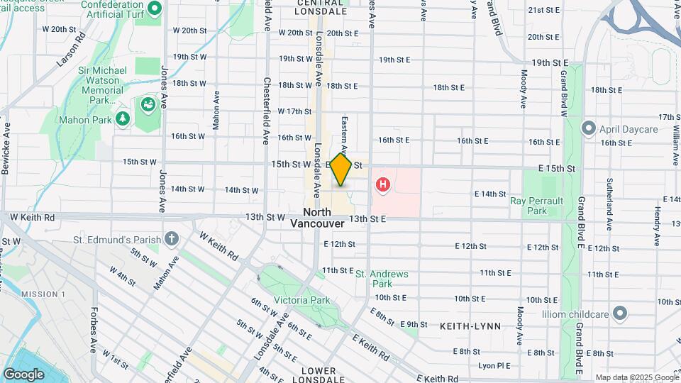 125 14th St E Map and Location Details