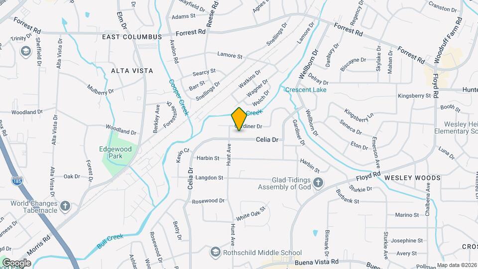 1719 Celia Dr Map and Location Details