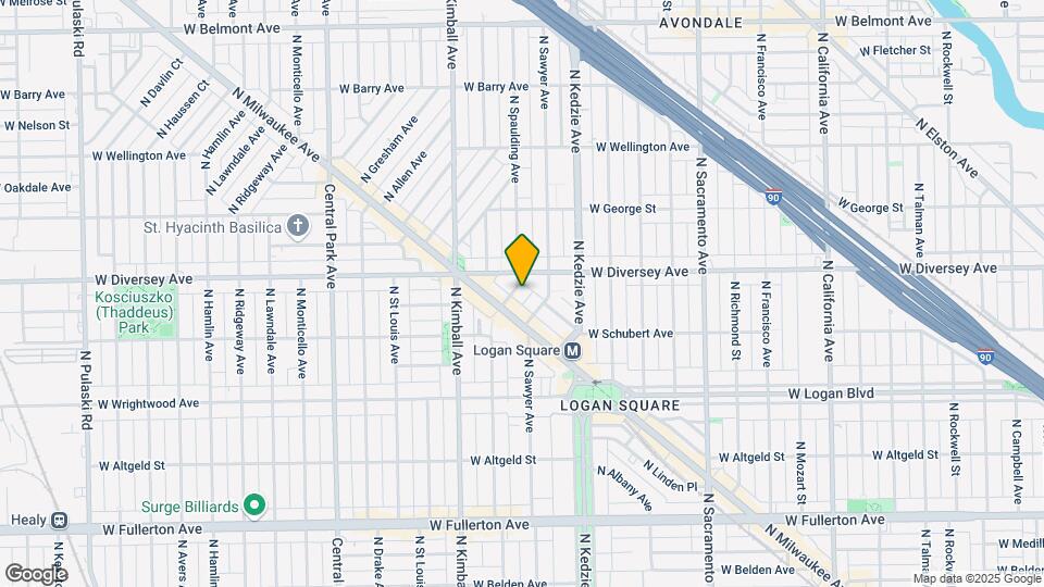 2753 N Spaulding Ave, Unit 316 Map and Location Details