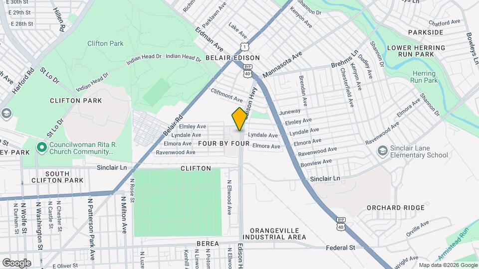 2930 Edison Hwy Map and Location Details