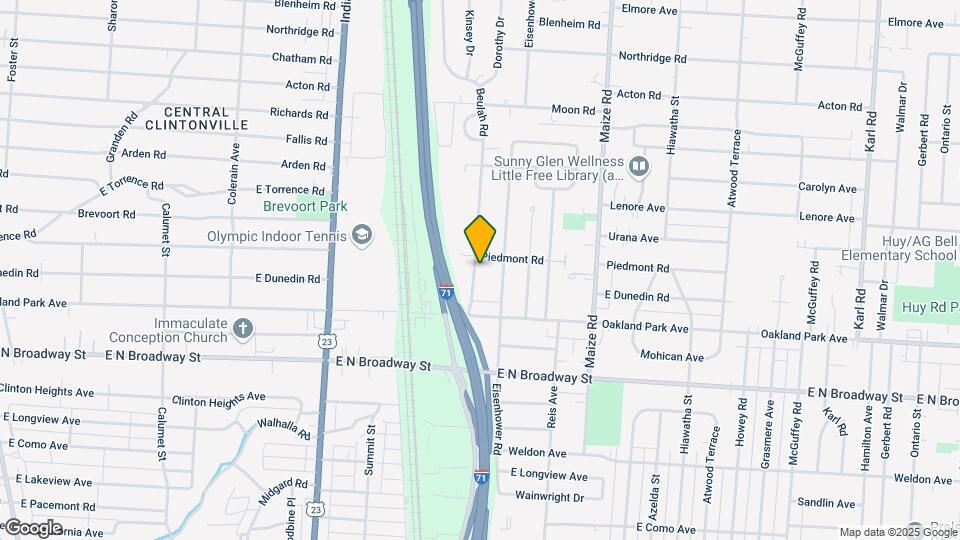 3408 Beulah Rd Map and Location Details