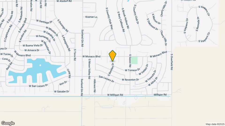 15510 S Bentley Dr Map and Location Details