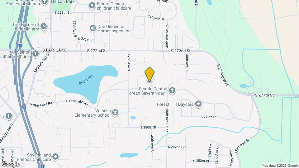 27541 44th Pl S, Unit Private Guest House Map and Location Details