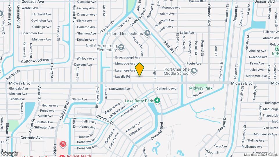 22203 Lasalle Rd Map and Location Details