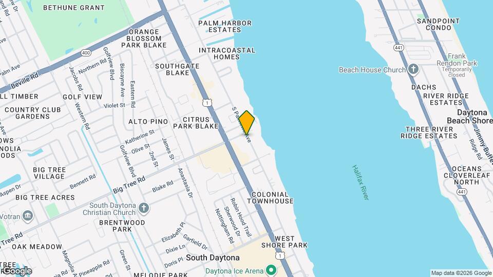 2002 S Palmetto Ave Map and Location Details