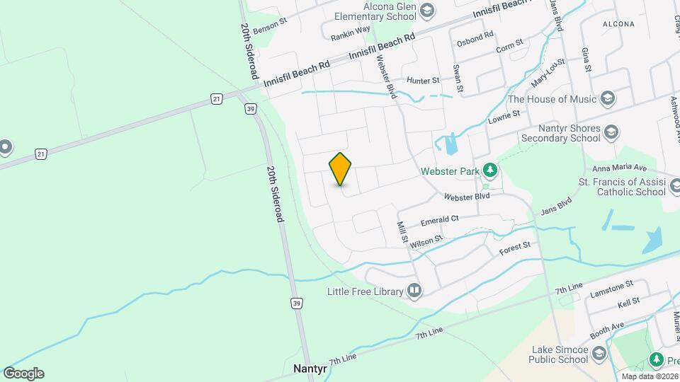 1471 Blackmore St Map and Location Details