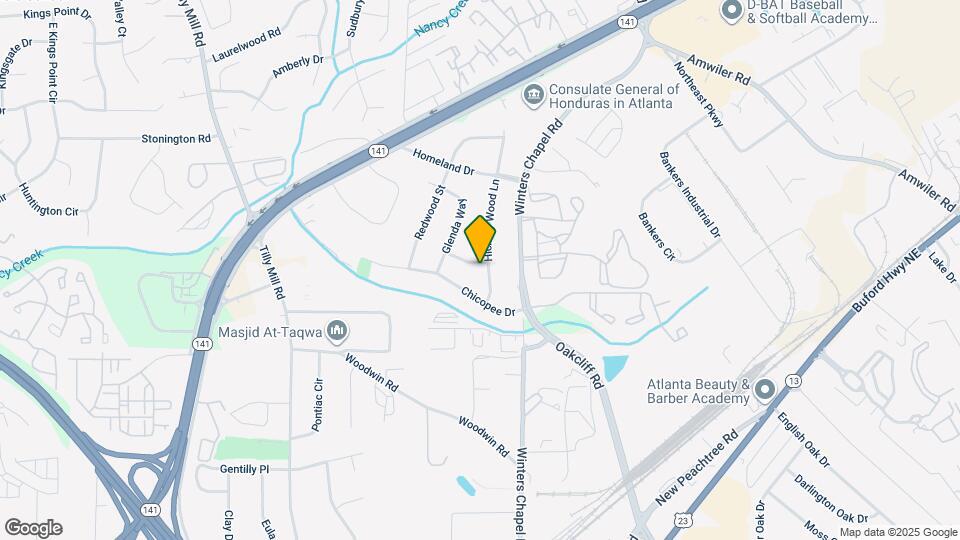 4336 Hickory Wood Ln Map and Location Details