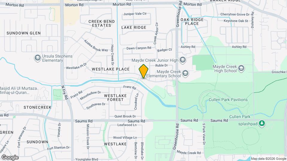 19311 Spanish Needle Dr Map and Location Details