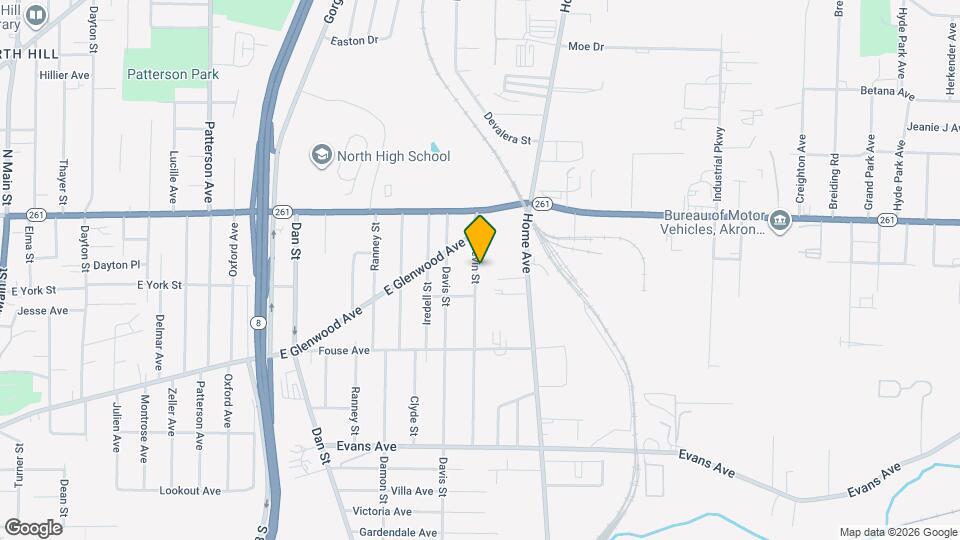 995 Nevin St Mapa y Detalles de la Ubicación