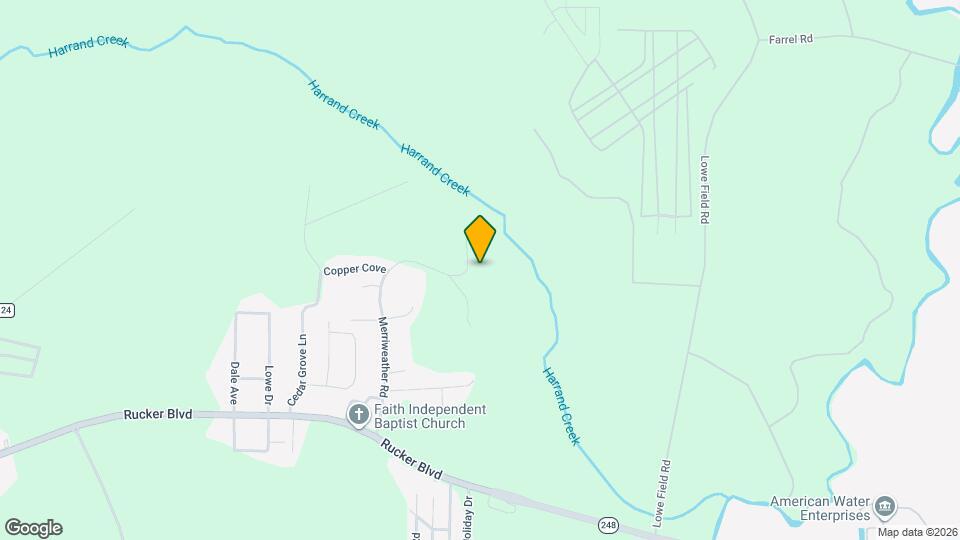 660 Merriweather Rd Map and Location Details