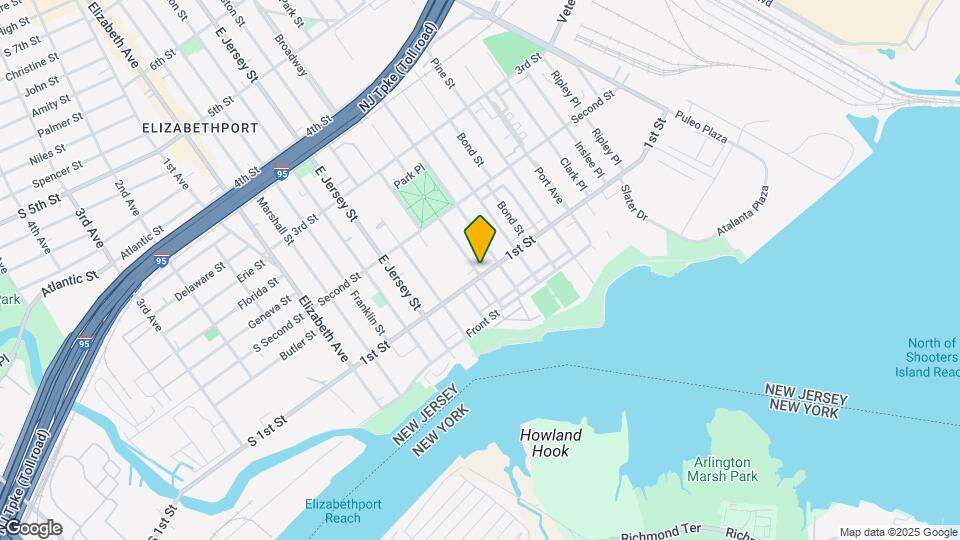 154 1st St Map and Location Details