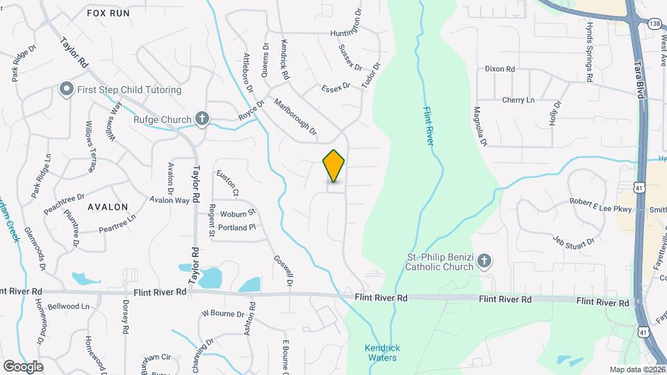 8437 Pineland Dr Map and Location Details