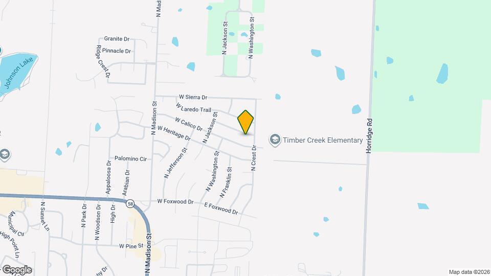 121 E Remington Terrace Map and Location Details