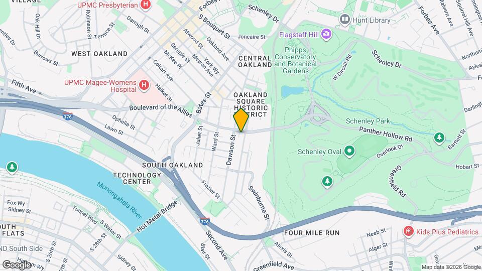 3385 Parkview Ave Map and Location Details