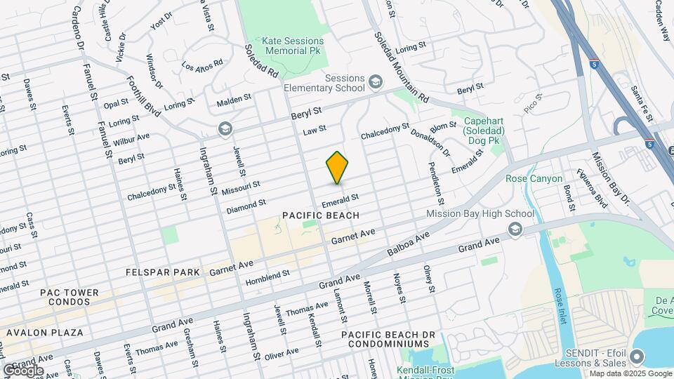4678 Morrell St Map and Location Details