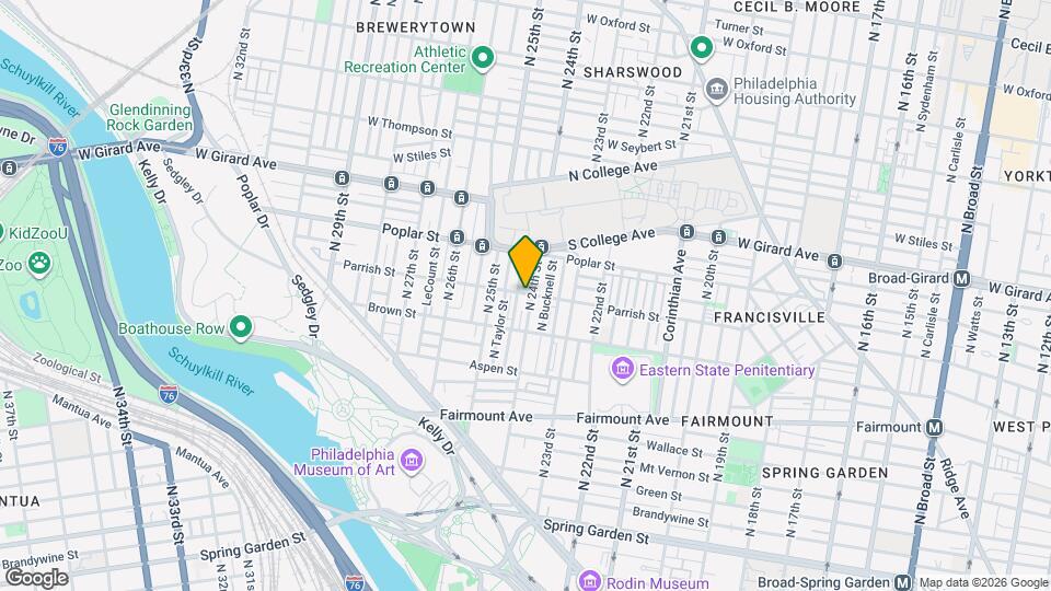 2404 Parrish St, Unit 1 Map and Location Details