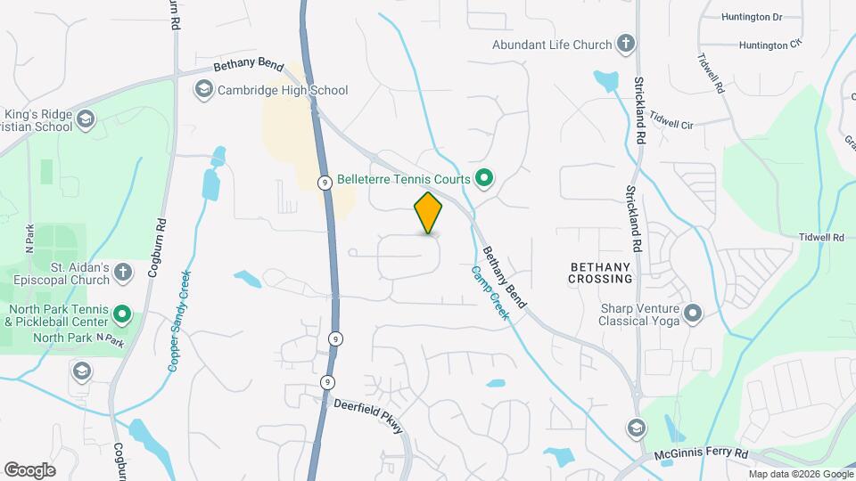 13581 Weycroft Cir Map and Location Details