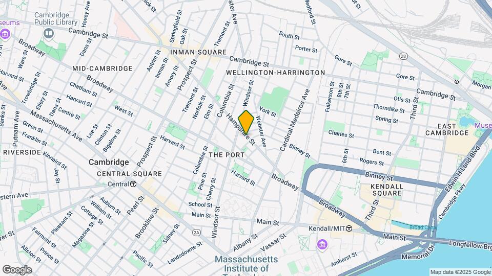 80 Hampshire St, Unit 6A Mapa y Detalles de la Ubicación