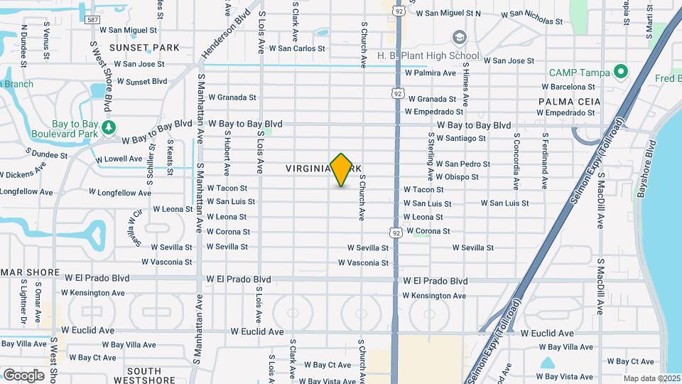 3918 W Tacon St Map and Location Details