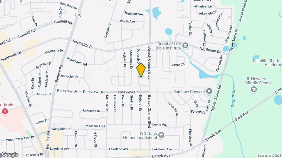 2411 Deborah Dr Map and Location Details