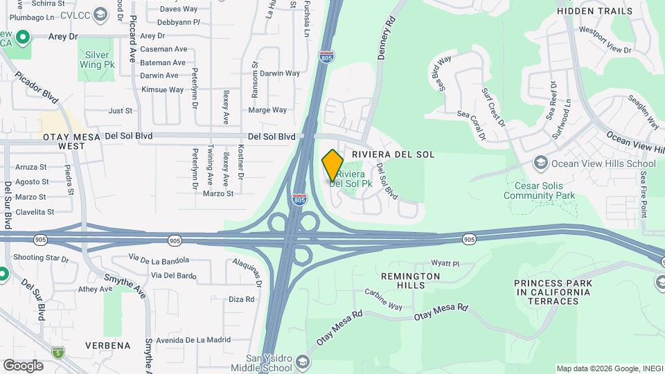 4460 Avenida Aquila Map and Location Details