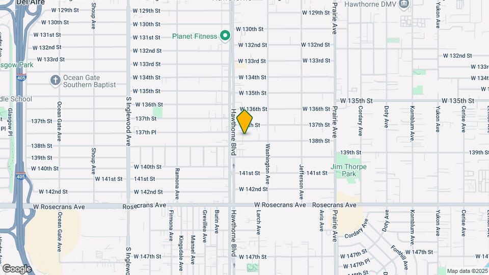 4385 W 138th St Mapa y Detalles de la Ubicación