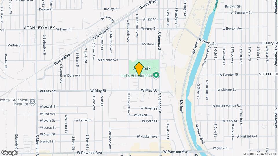 1341 W Dora St Map and Location Details