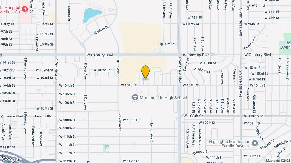 10235 Darby Ave Mapa y Detalles de la Ubicación