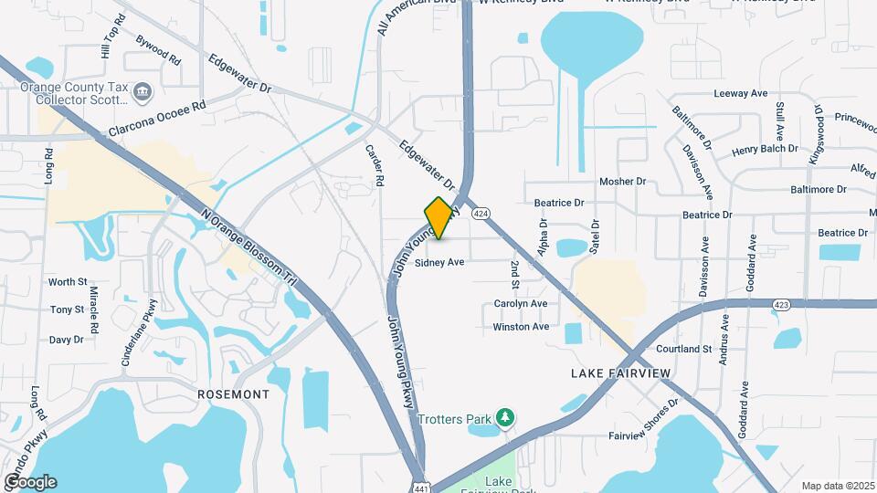 2910 Hambleton Ave Map and Location Details