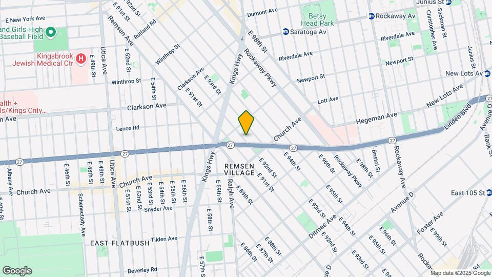 473 E 92nd St Mapa y Detalles de la Ubicación