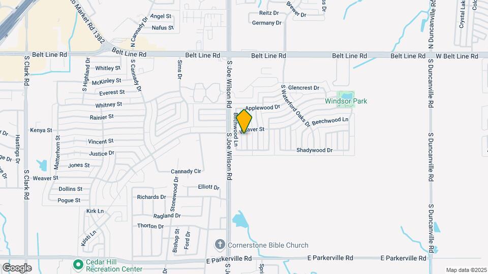 305 Rosewood Ln Map and Location Details