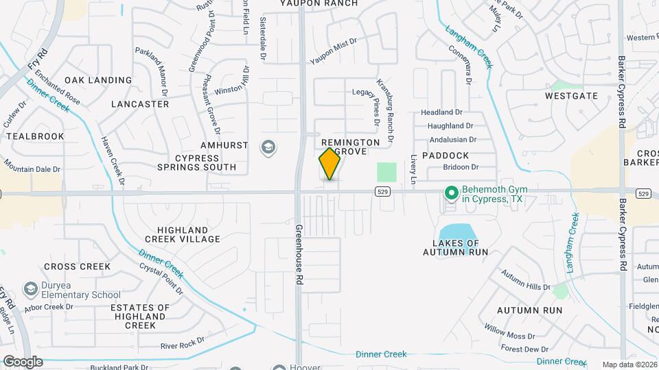 19107 Remington Grove Ct Map and Location Details