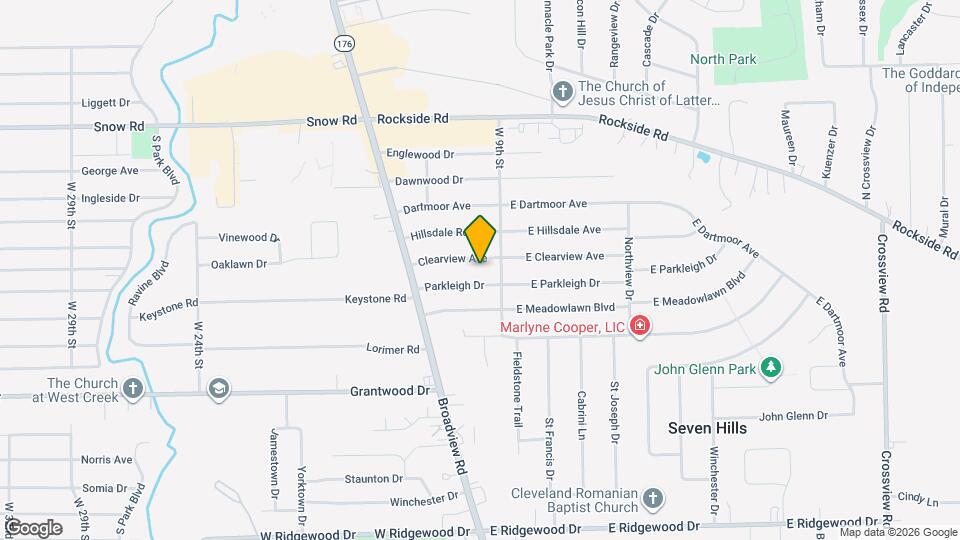 1011 Clearview Ave Mapa y Detalles de la Ubicación