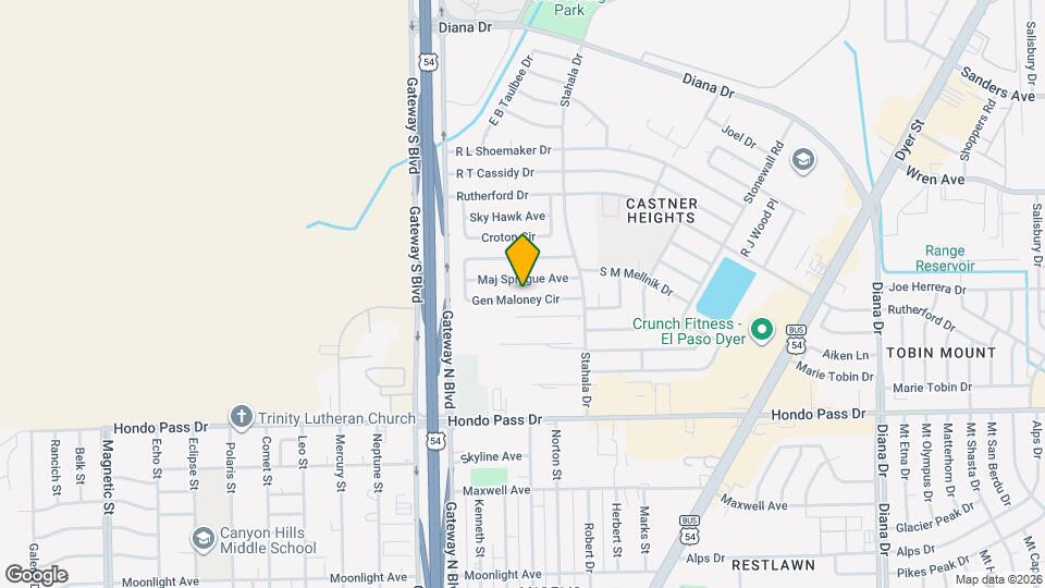 4553 Gen Maloney Cir Map and Location Details