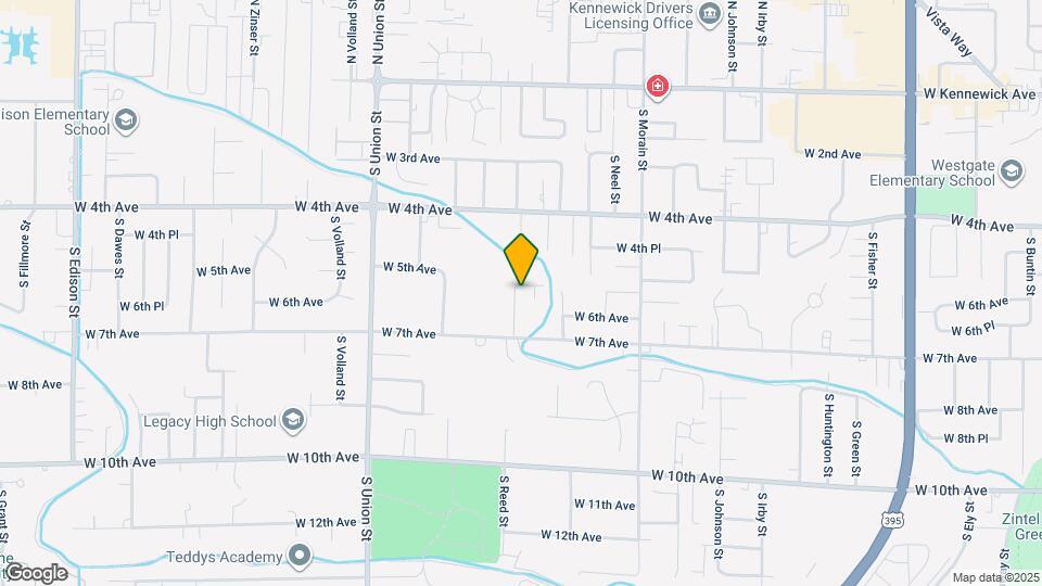 529 S Quillan Pl Map and Location Details