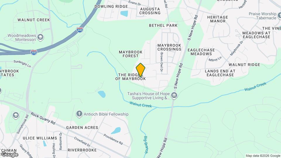 2809 Erinridge Rd Map and Location Details