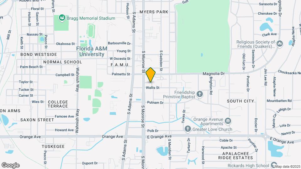 2304 S Calhoun St Map and Location Details