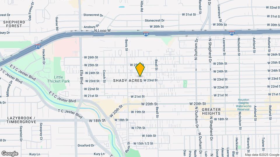 1221 W 23rd St Mapa y Detalles de la Ubicación