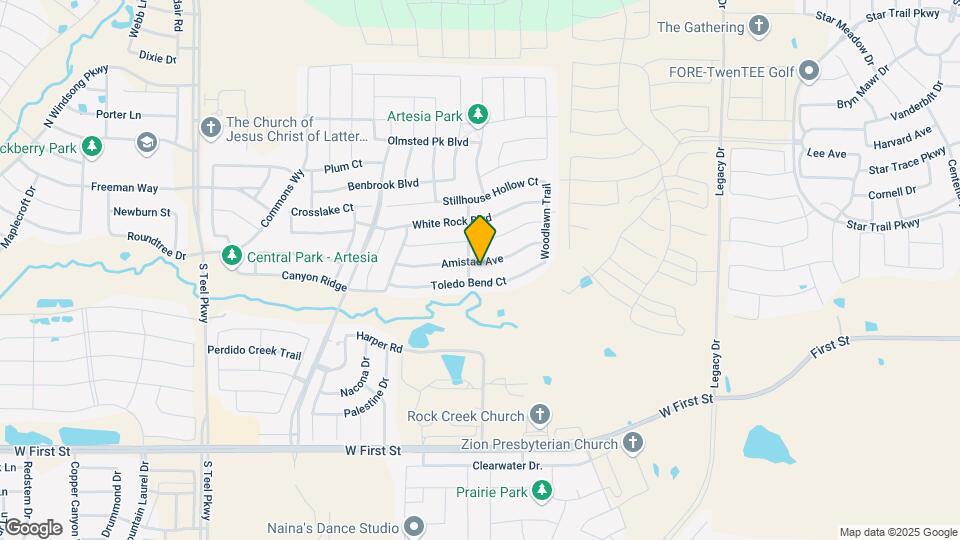 16508 Amistad Ave Map and Location Details