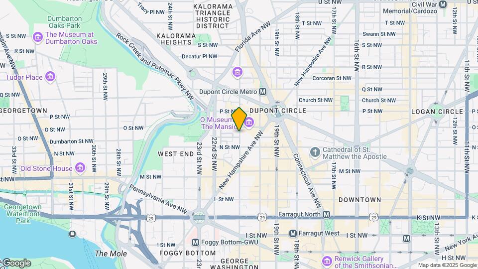 1320 21st St NW, Unit 106 Map and Location Details